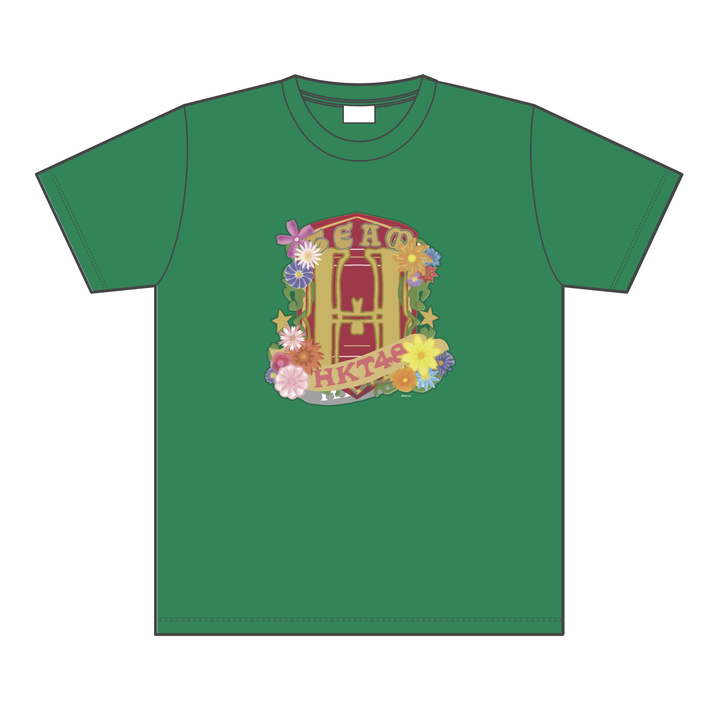 HKT48本村Tシャツ 予約商品】市村 愛里 毎日配信5周年記念 I am 村民 Tシャツ - HKT48
